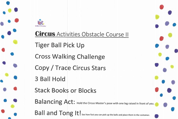 Circus Activities Obstacle Course two thumbnail
