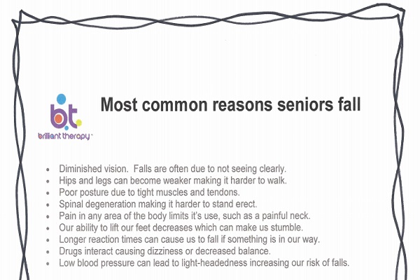 Most Common Reasons Seniors Fall Thumbnail