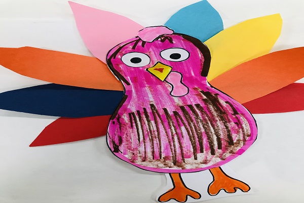 Paper Turkey Template Two thumbnail