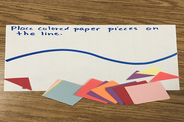 Colored Paper on a Line thumbnail