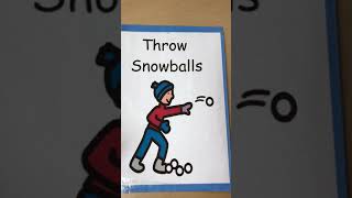 Throw snowball image